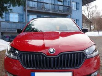 skoda fabia 95ps 2021 monte carlo pano scheckheft shz