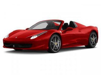 certified 2014 ferrari 458 spider base