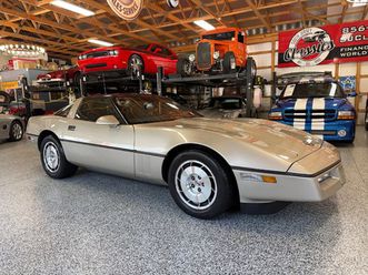 1986 chevrolet corvette - targa top - only 47,103 original miles