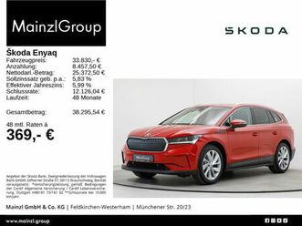 skoda enyaq 80x ahk acc kam. wäpu matrix hud carplay