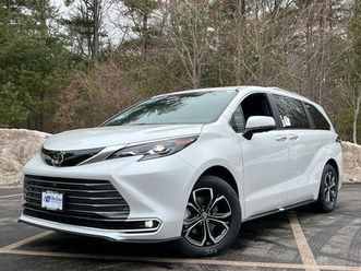 new 2026 toyota sienna platinum