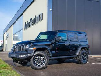jeep wrangler unlimited 4xe 380 rubicon l stoelverwarming l stuurwielverwarming l elektrisch schuif dak l adapt. cruise