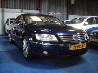 volkswagen phaeton 6.0 w12 . meeneemprijs auto staat al 10 j — volkswagen — marktplaats
