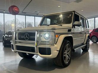 used 2017 mercedes-benz amg g 63 4matic