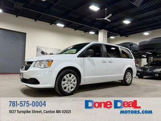 used 2018 dodge grand caravan se