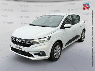 dacia sandero 1.0 tce 90ch expression d'occasion - hess automobile