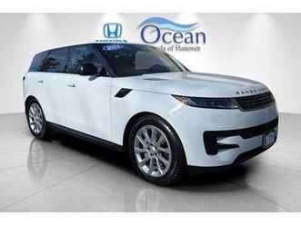 used 2024 land rover range rover sport se