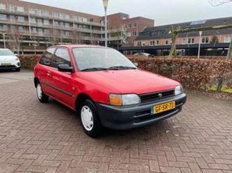 toyota starlet 1.3 xli 1993 rood, lage km — toyota — marktplaats