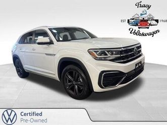 used 2022 volkswagen atlas cross sport 3.6l v6 sel r-line