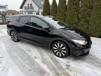 honda civic tourer 1,6 diesel, salon pl, kamera, bogate wyposazenie pniewy • olx.pl