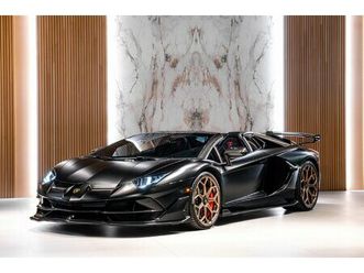 used 2021 lamborghini aventador svj beverly hills ca 90212