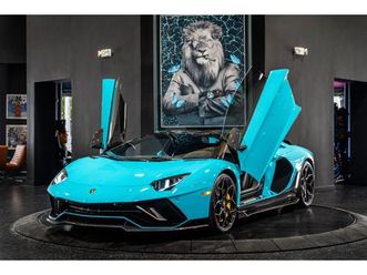used 2022 lamborghini aventador lp 780-4 ultimae boca raton fl 33487