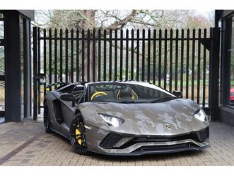 2018 6.5 v12 lp 7404 s roadster 2dr petrol isr 4wd euro 6 (740 ps)