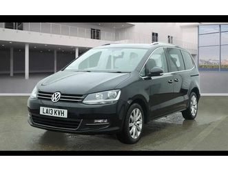 volkswagen sharan 2.0 tdi bluemotion tech sel mpv 5dr diesel dsg euro 5 (s/s) (170 ps) mpv 2013, 50083 miles, £10999 - 33152162 - exchangeandmart.co.uk