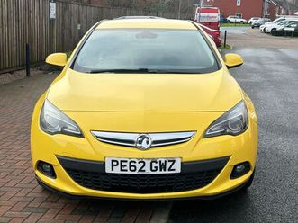 2012 vauxhall astra gtc 1.4 sri (140ps) (start/stop)