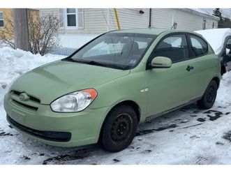 2010 hyundai accent hatchback (5-speed manual) – mvi may 2026