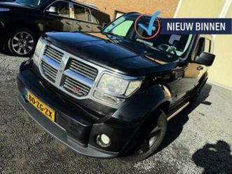 dodge nitro 3.7 v6 limited r/t 4x4 awd open-dak leder/navi/c — dodge — marktplaats