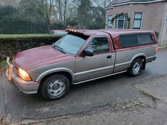 gmc sonoma 4.3 automaat pickup 170dkm nwe. apk chevrolet s10 — chevrolet — marktplaats