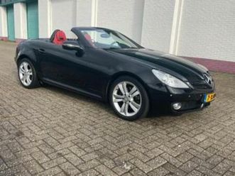 mercedes-benz slk 1.8 slk200 kompr roadster aut 2010 zwart — mercedes-benz — marktplaats