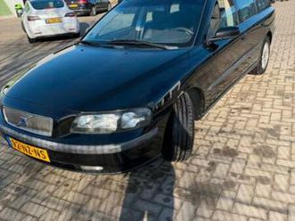 volvo v70 2.4 170pk 2004 zwart — volvo — marktplaats