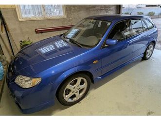 mazda 323 2.0 blau