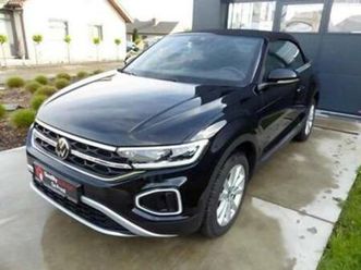 ② volkswagen t-roc 1.5 cabrio camera trekhaak pdc navi app-con — volkswagen — 2ememain