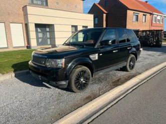 ② cargo léger diesel landrover rangesport 3.0 — land rover — 2ememain