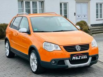 ② vw polo 1.4i benzine * cross * 106.000 km * speciale uitv — volkswagen — 2ememain