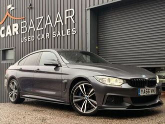 2016 bmw 4 series 3.0td 430d xdrive m sport (start/stop) gran 5d