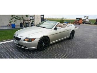 bmw 645ci e64 cabrio miejska górka • olx.pl