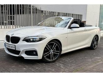 bmw 220i cabrio m sport aut.