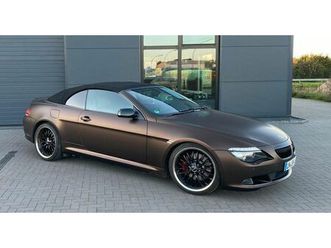 bmw 630i cabrio facelift - auch tausch gegen x6