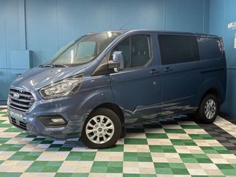 ford transit custom fg 300 l1h1 2.0 ecoblue 130 s&s cabine approfondie limited bva6 7cv