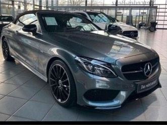 mercedes-benz c 200 cabrio night edition ahk, airscarf