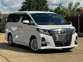 2025 toyota alphard mpv mpv petrol automatic