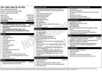 used 2011 gmc yukon xl 1500 slt