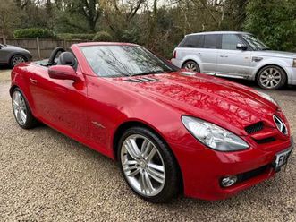 2010 mercedes-benz slk 1.8 grand edition auto