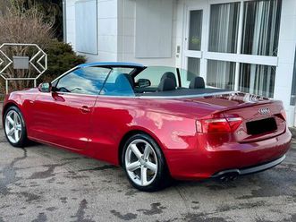 audi a5 cabrio 1.8 tfsi s-line granatrot