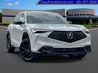 used 2025 acura adx a-spec with advance