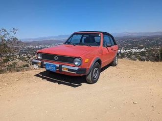 1984 volkswagen rabbit cabriolet