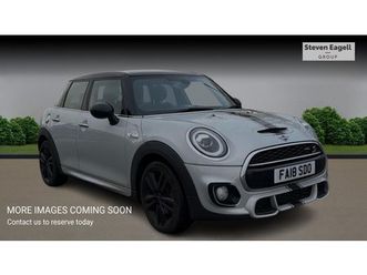 2018 (18) 2.0 cooper s ii 5dr auto