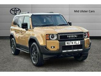 2024 toyota land cruiser 2.8 d-4d 204 first edition 5dr auto 7 seats