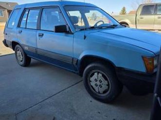1985 toyota tercel sr5 4x4 wagon