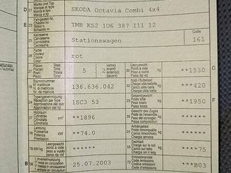 skoda octavia 1.9 tdi 4x4 canton schwytz - tutti.ch