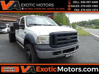 2006 ford f-550 crew cab 2wd drw