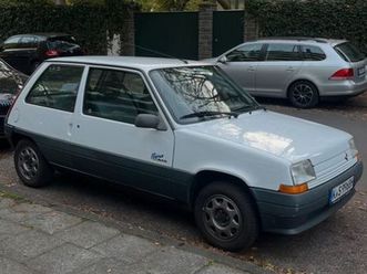 renault 5 prima h-kennzeichen garagenwagen
