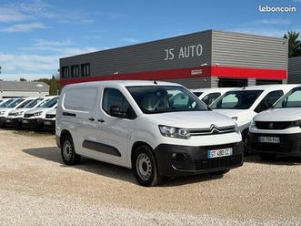citroen berlingo van xl 950kg bluehdi 100ch pack premium connect 2 places rare