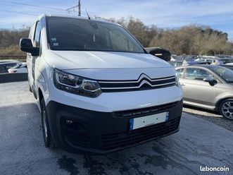 citroen berlingo van m 1000kg bluehdi 100ch s&s pack premium connect