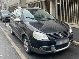 volkswagen cross polo noir