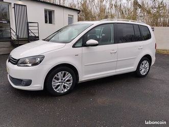 volkswagen touran 1.6 tdi 105ch bluemotion technology fap life dsg7